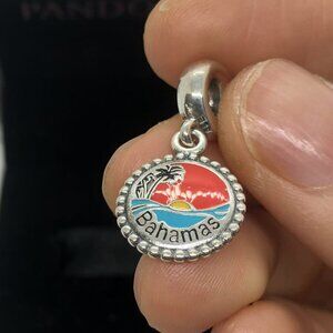 ✨🔥Pandora Bahamas Charm Bahamas Travel Vacation Dangle Charm